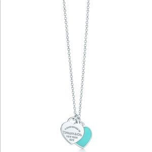 Tiffany & Co. Mini Double Heart Tag Pendant